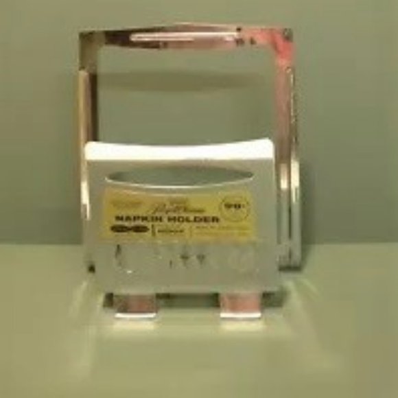 Vintage Royal Chrome Napkin Holder NOS - Picture 1 of 1